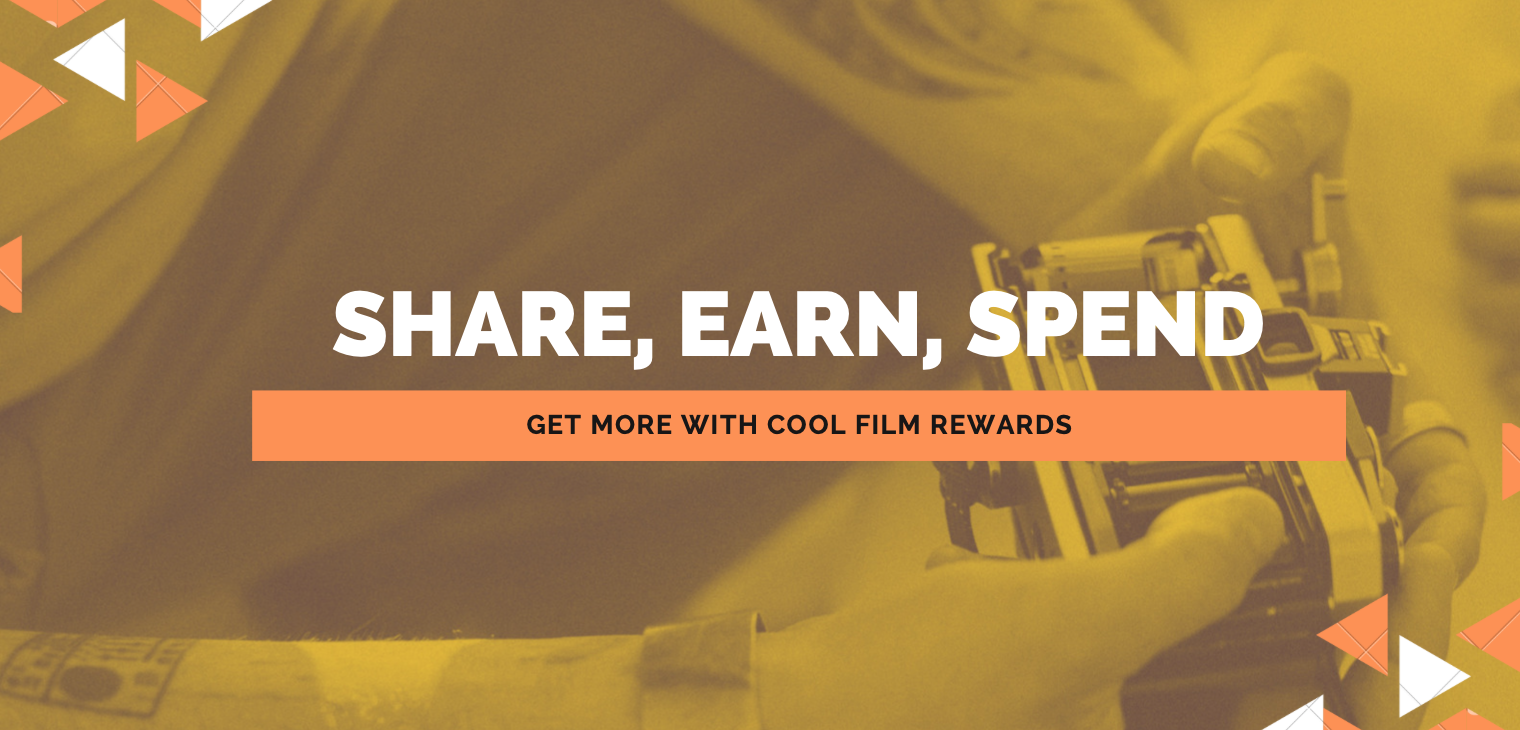 Share, earn, spend cool film rewards