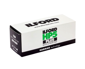 Ilford HP5 120 box