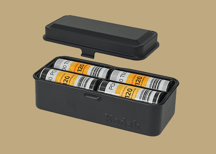Kodak Metal 120/35mm Film Case - BLACK - Bristol Cameras