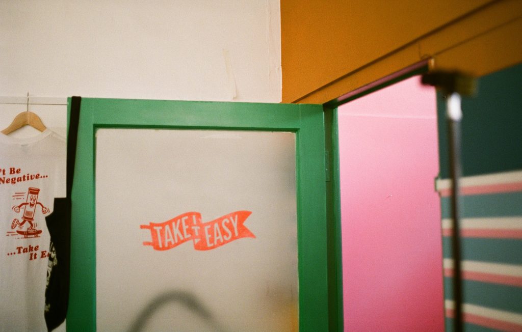 Entrance to the Take It Easy lab