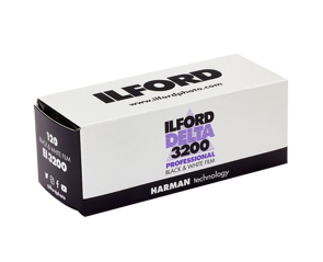 Ilford 3200 120 box film