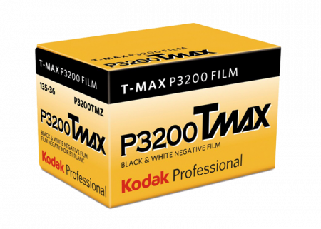 Kodak TMax 3200 box of film