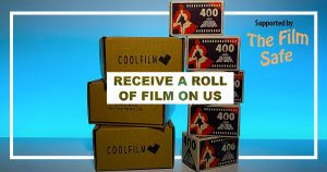 Free roll of film banner